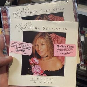 Barbra Streisand Timeless Live in Concert CDs (2 Disc) + Bonus CD